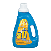 All&nbsp;Laundry Detergent Liquid&nbsp;2X Ultra Sunshine Energy w/Bleach 26 Loads Full-Size Picture